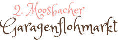 Moosbacher Garagenflohmarkt Logo
