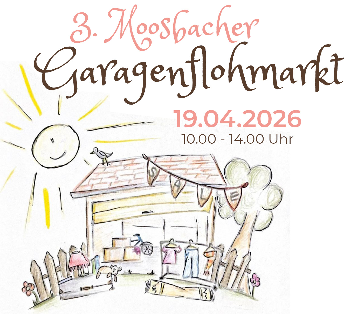 3_Flohmarkt_Grafik_Datum_2026 Logo des 1